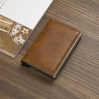 Aluminium Cardholder Wallet with Money Clip-Red-State of Style