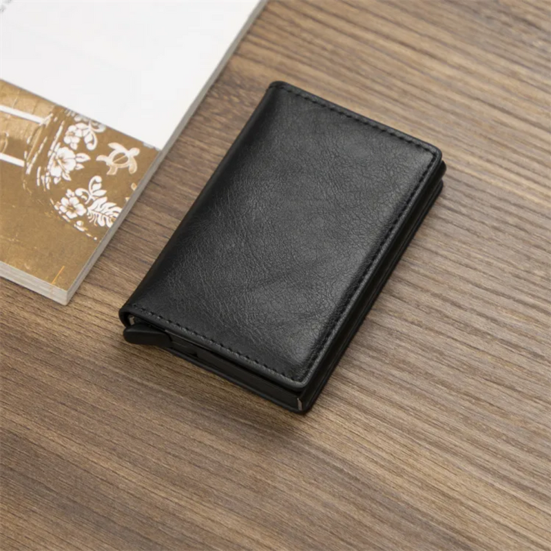 Aluminium Cardholder Wallet with Money Clip-Red-State of Style