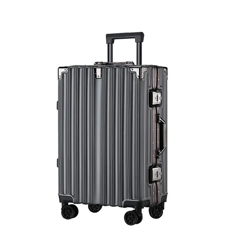Aluminium frame hard-shell case – Reykjavik-Gray-S (40 L)-State of Style