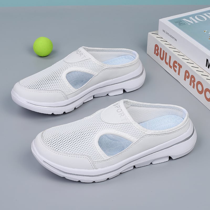 Alvaro's Arch Support Breathable Slippers for Men-Grey-6.5-State of Style