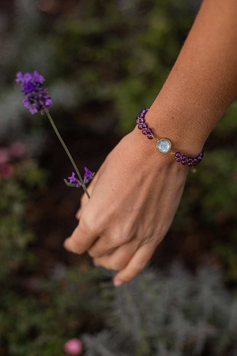 Amethyst Healing Bracelet - Serenya-State of Style
