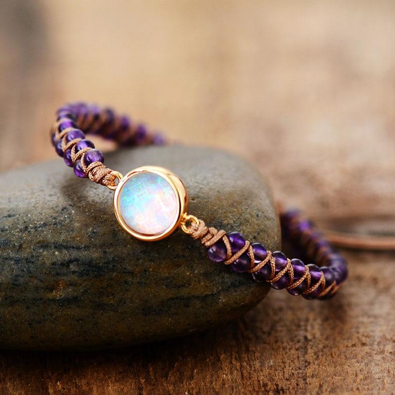 Amethyst Healing Bracelet - Serenya-State of Style