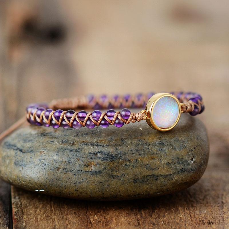 Amethyst Healing Bracelet - Serenya-State of Style