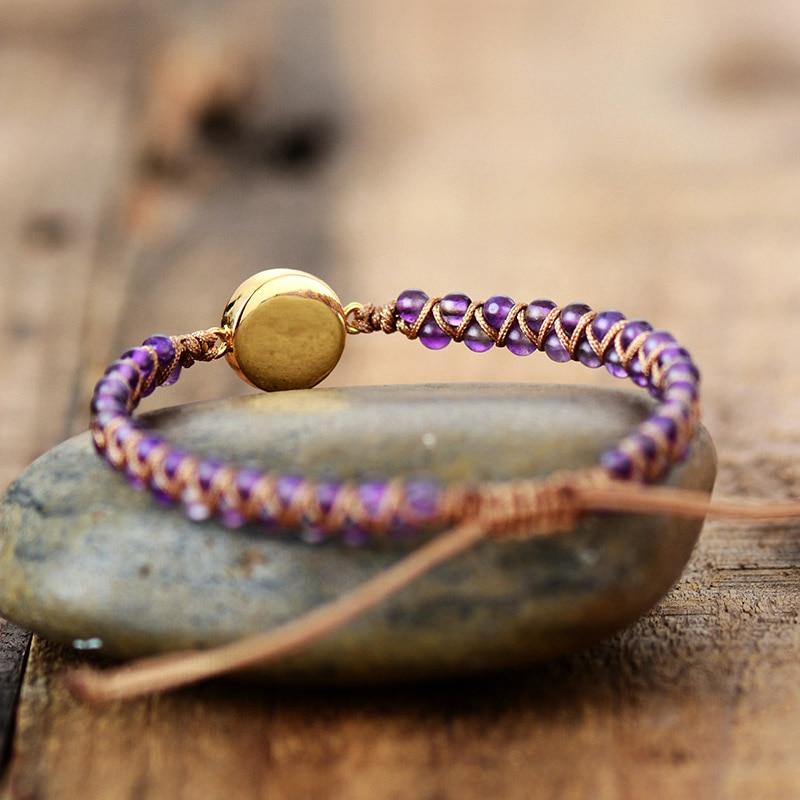 Amethyst Healing Bracelet - Serenya-State of Style