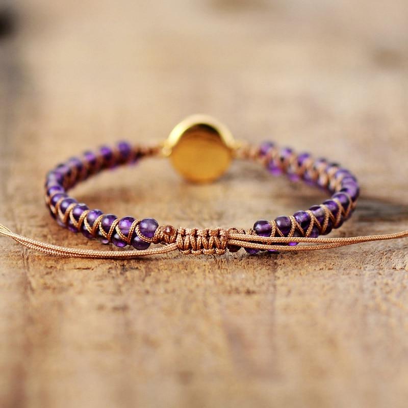 Amethyst Healing Bracelet - Serenya-State of Style