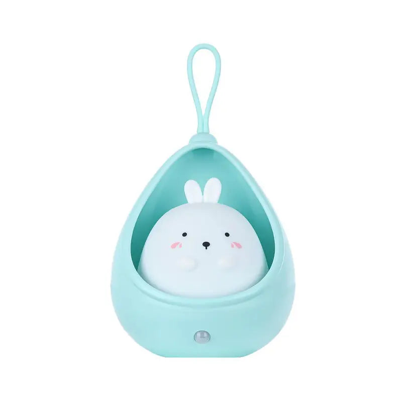 Animal Night Light - PurrLight-Blue-Bunny-State of Style