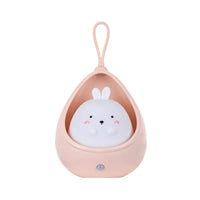 Animal Night Light - PurrLight-Pink-Bunny-State of Style