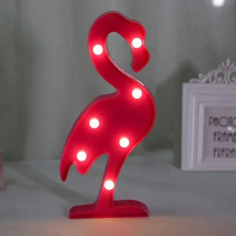 Animal Table Lamp - WildGlow-Flamingo-State of Style