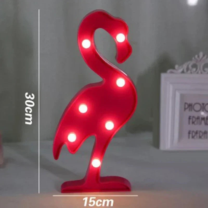 Animal Table Lamp - WildGlow-Flamingo-State of Style