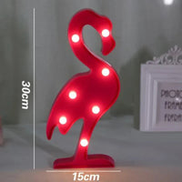Animal Table Lamp - WildGlow-Flamingo-State of Style
