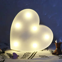Animal Table Lamp - WildGlow-Heart White-State of Style