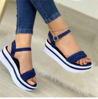 AnnaleeSneaks | Women's Slip-On Shoes-Navy Blue-3.0-State of Style