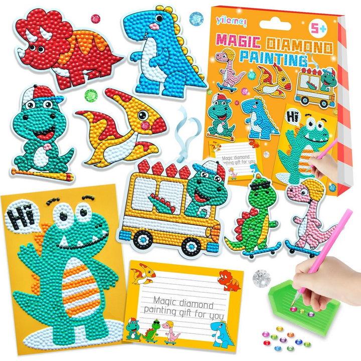 Anna's Diamond Art for Kids-Dinosaur-State of Style
