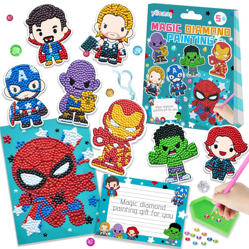 Anna's Diamond Art for Kids-Spiderman-State of Style