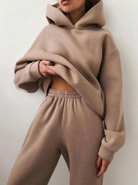 AnneloesSuit | Women’s Tracksuit-Khaki-S-State of Style