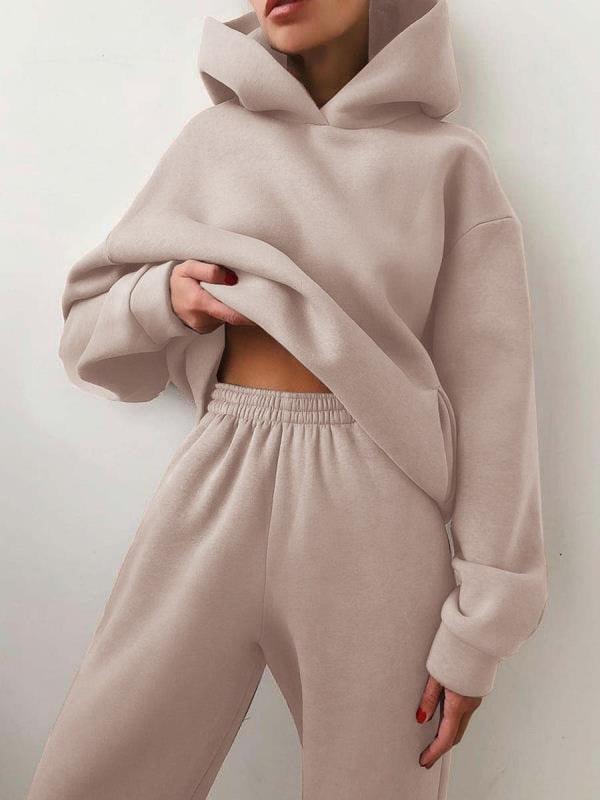 AnneloesSuit | Women’s Tracksuit-Light Khaki-S-State of Style