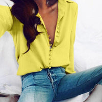 AnnemieksBlouse | Elegant Women’s Blouse-Yellow-S-State of Style