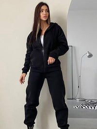 AnnesPakje | Women’s Tracksuit-Black-S-State of Style