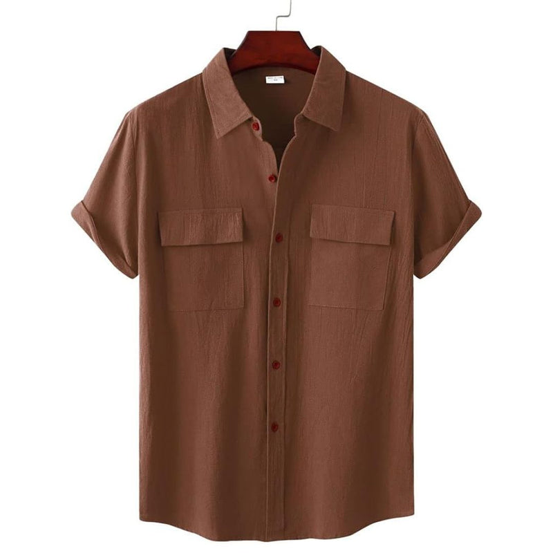 Annie Blouse | Casual & Versatile-Brown-M-State of Style