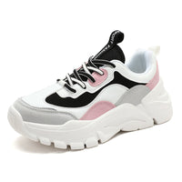 AnsleySandals | Women's Platform Sandals-White-Pink-4.5-State of Style