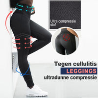 Anti-Cellulite Compression Leggings for Women - SculptFit-Black-S-State of Style