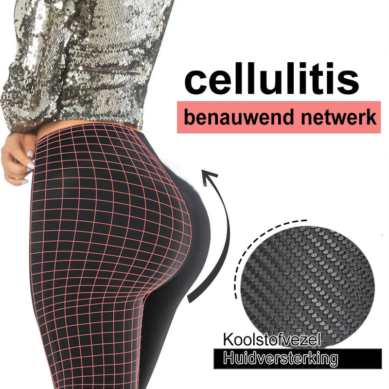 Anti-Cellulite Compression Leggings for Women - SculptFit-Black-S-State of Style