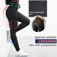 Anti-Cellulite Compression Leggings for Women - SculptFit-Black-S-State of Style
