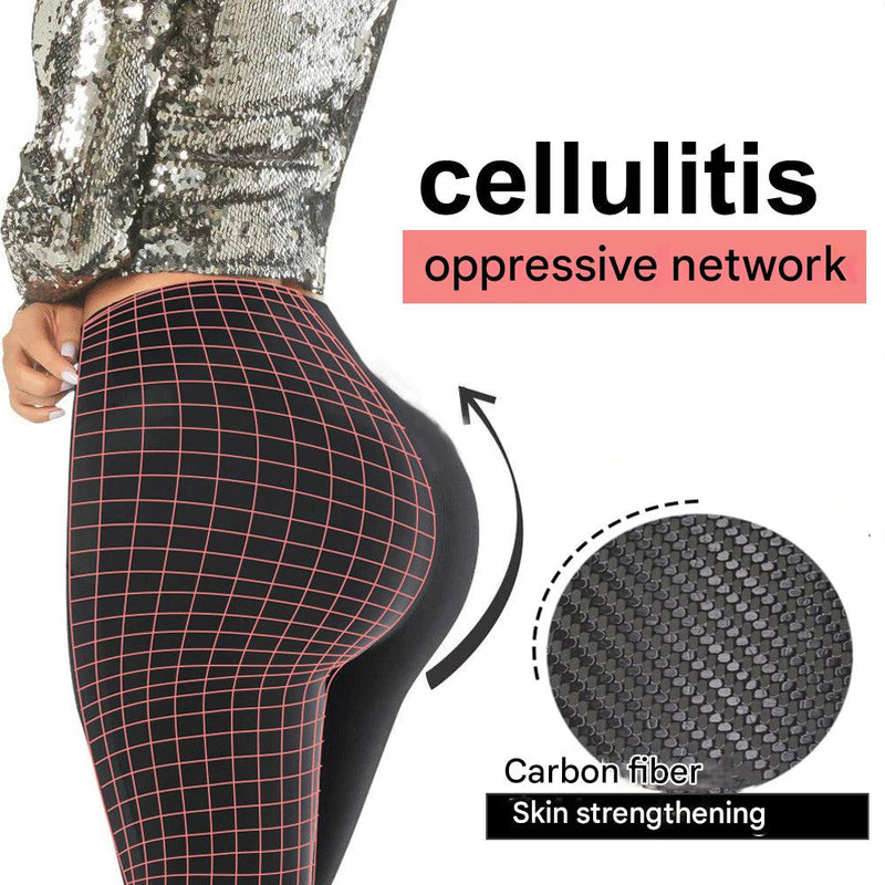 Anti-Cellulite Compression Leggings for Women - SculptFit-Black-S-State of Style