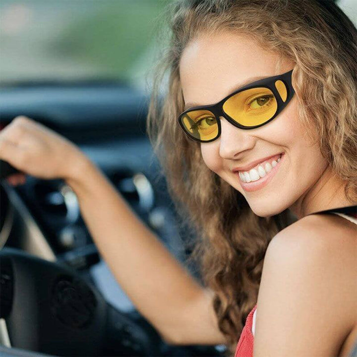 Anti-Glare Night Vision Glasses – NightGuard-Yellow-State of Style