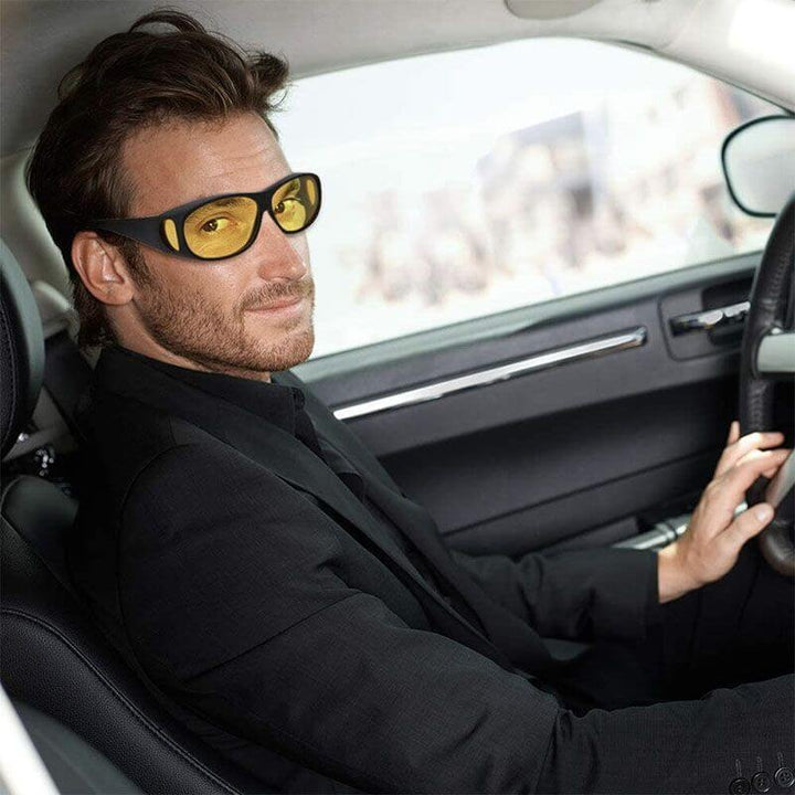 Anti-Glare Night Vision Glasses – NightGuard-Yellow-State of Style