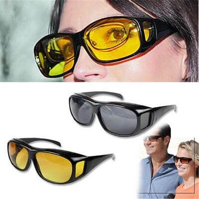 Anti-Glare Night Vision Glasses – NightGuard-Yellow-State of Style