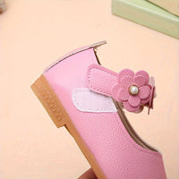 Anti-slip shoes Liv - with Soft Sole for Girls-White-5-State of Style
