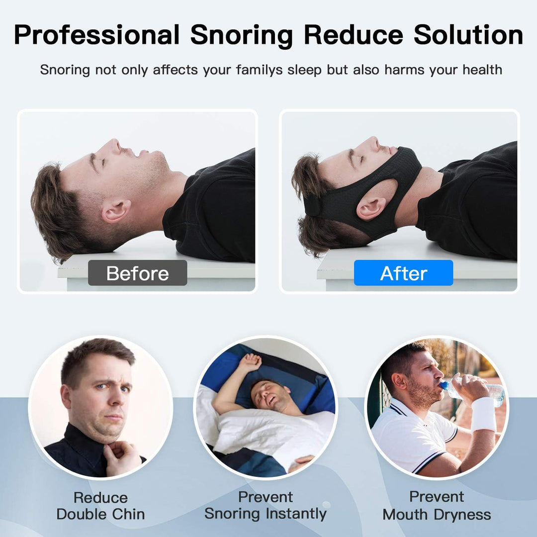 Anti-Snore Chin Strap – DreamQuiet-State of Style