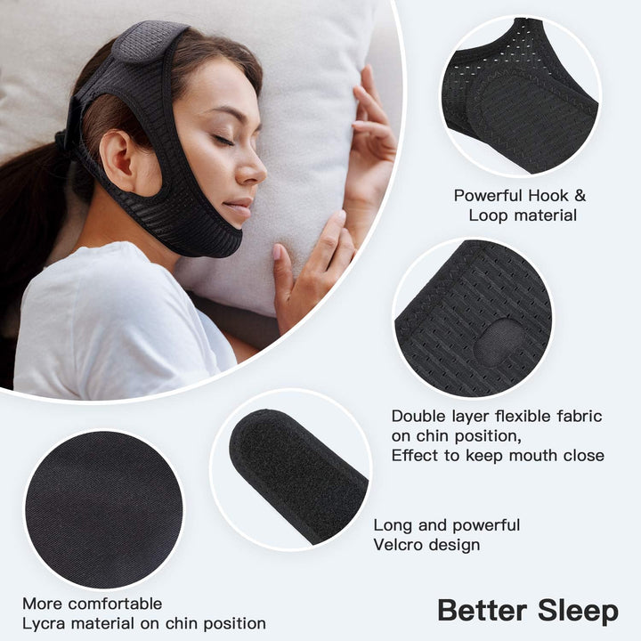Anti-Snore Chin Strap – DreamQuiet-State of Style