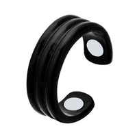 Anti-Snore Ring with Magnetic Therapy – StopSnore-Black-State of Style