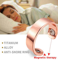 Anti-Snore Ring with Magnetic Therapy – StopSnore-Gold-State of Style