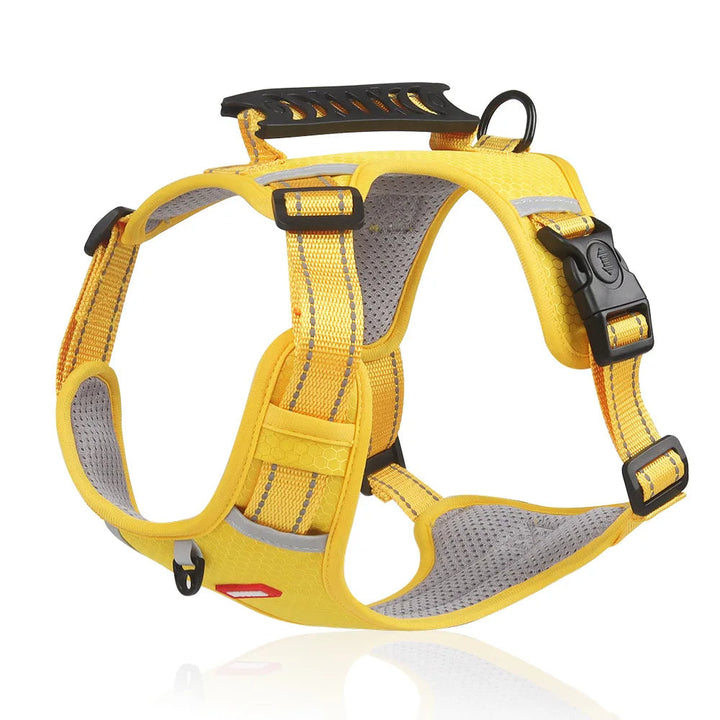 Anti-Trek Dog Harness - FlexiFit-Yellow-S (5-7.5 KG)-State of Style