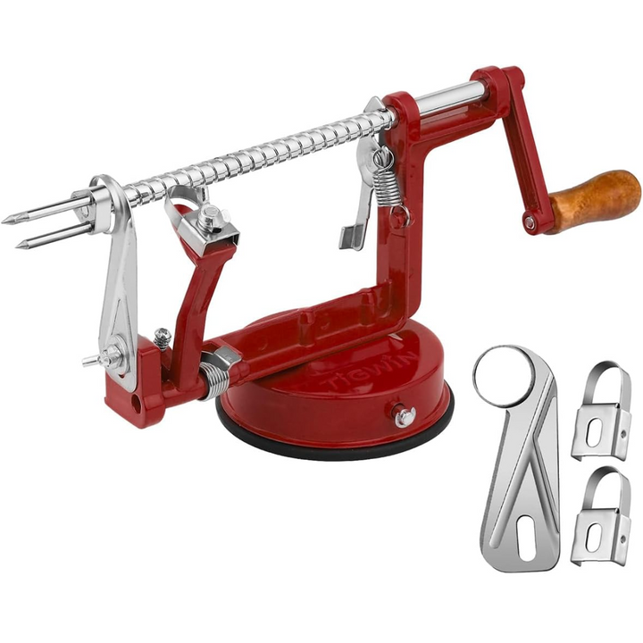 Apple Schiller & Cutter with Suction Cup - CoreSlicer-Crimson-State of Style