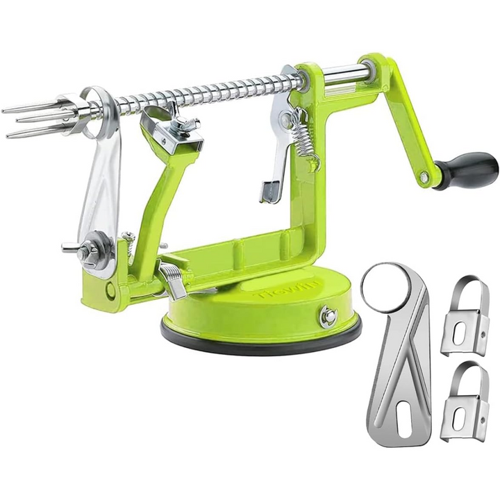Apple Schiller & Cutter with Suction Cup - CoreSlicer-Green-State of Style