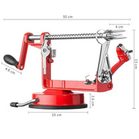 Apple Schiller & Cutter with Suction Cup - CoreSlicer-Red-State of Style