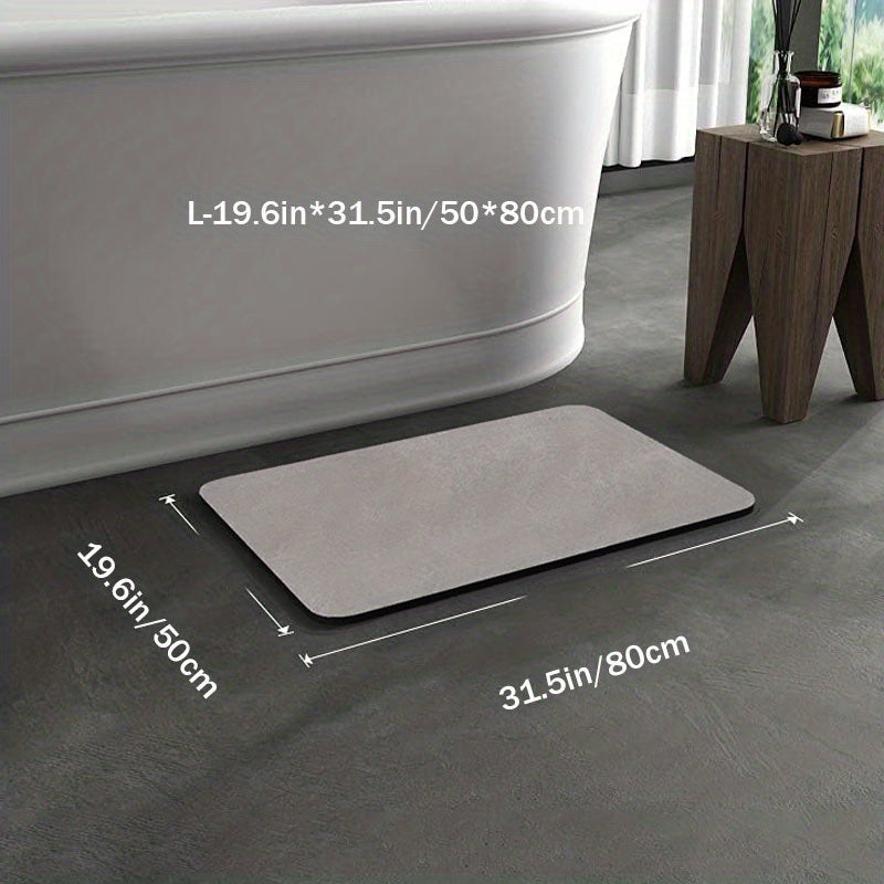 AquaGrip Anti-Slip Bath Mat – Stylish Safety for Your Bathroom-50x80CM-Grey-State of Style