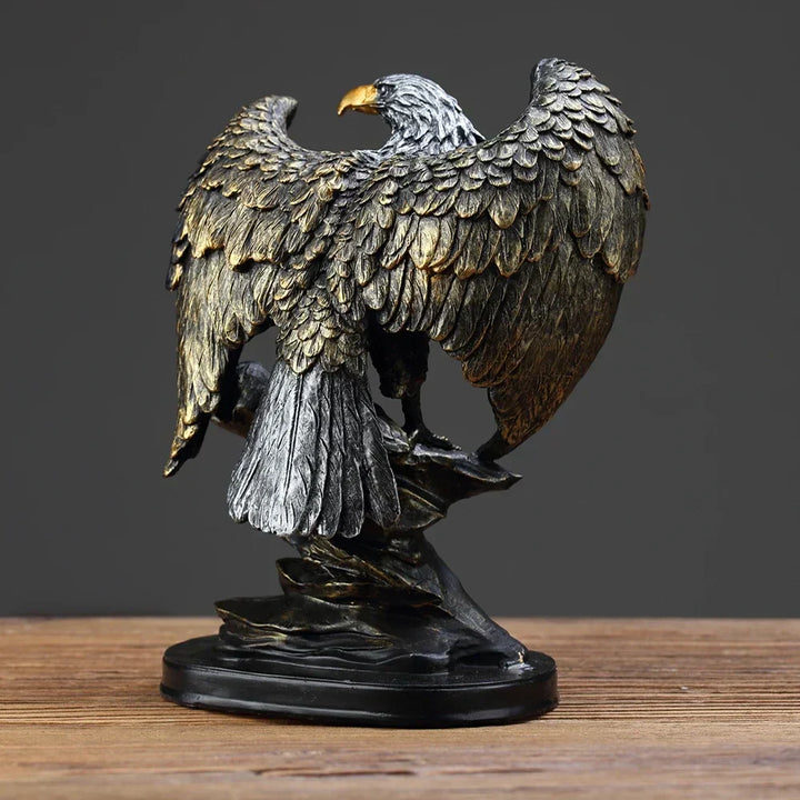 Aquila Bronze Eagle Sculpture-Eagle-State of Style