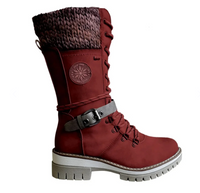 ArcticStride Winter Boot | Women's Orthopedic Knee-High Boots-Red-3.0-State of Style
