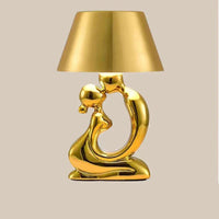 Arden Designer Lamp with Timeless Design-Gold B-State of Style