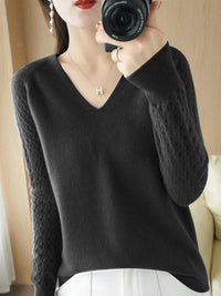 ArelyTop | Modern Women’s Sweater-Black-S-State of Style