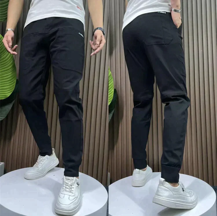 Arlo Stretch Cargo Pants - Men's-Black-28 - 29 (50-60 kg)-State of Style