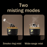 Aroma Diffuser and Humidifier with Night Lamp - LavaGlow-Black-State of Style