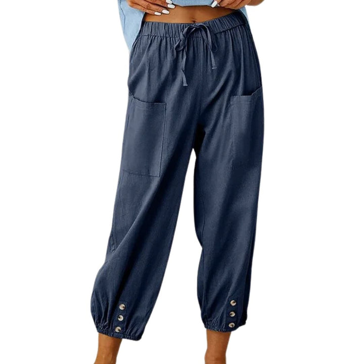 Arra Linen Pants | Stylish & Breathable-Dark Grey-XS-State of Style