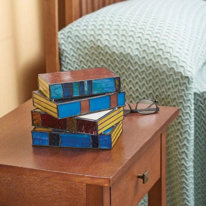 Artistic Colourful Book Lamp – IllumiBook-State of Style