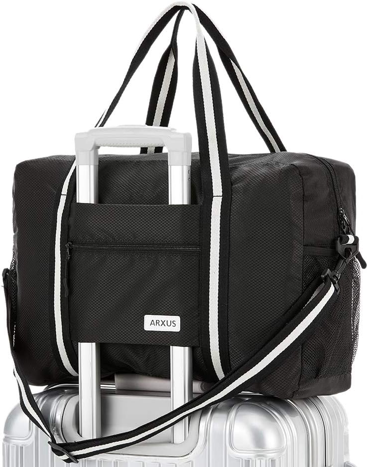 Lightweight Foldable Waterproof Travel Tote Bag – Compact Carry On Luggage